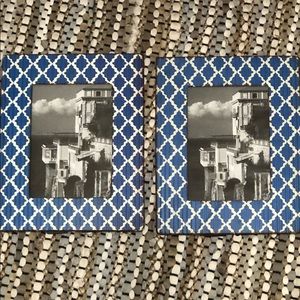 Two World Market picture frames.